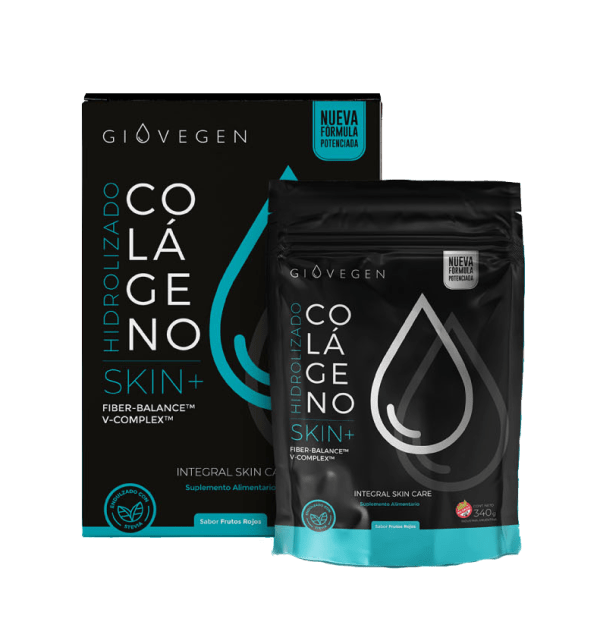Giovegen SKIN+ colágeno bebible para piel más firme e hidratada