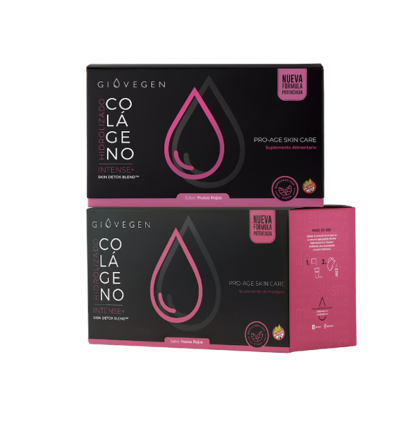 Pack 2 giovegen intense colageno para piel y arrugas profundas