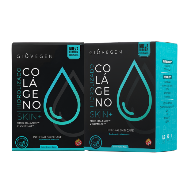 Pack 2 giovegen skin colageno premium para piel