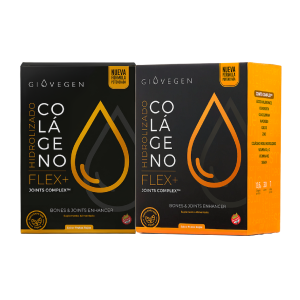 pack 2 giovegen flex colageno para huesos y articulaciones premium