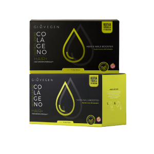 pack 2 giovegen hair colageno premium para el cabello