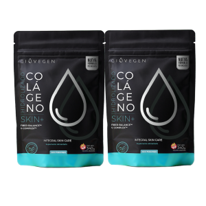 pack 2 giovegen skin recharge colageno premium para piel